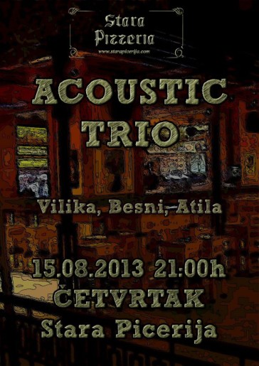 Acoustic trio - akustična svirka