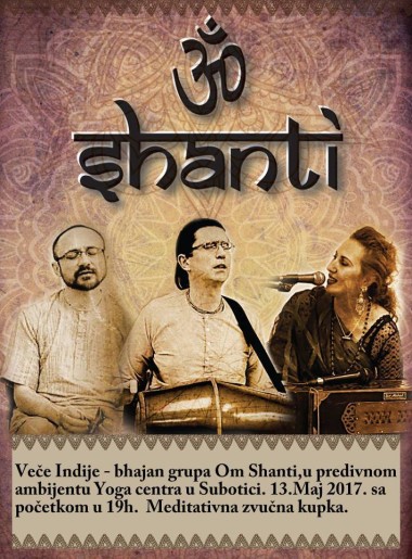 Veče Idije - ૐShanti bhajan band
