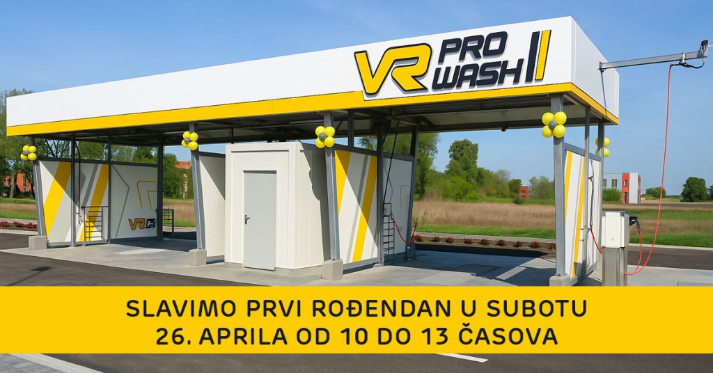 Autopraonica „VR Pro Wash“ slavi prvi rođendan
