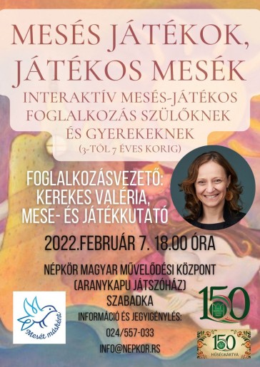 KEREKES VALÉRIA: MESÉS JÁTÉKOK, JÁTÉKOS MESÉK