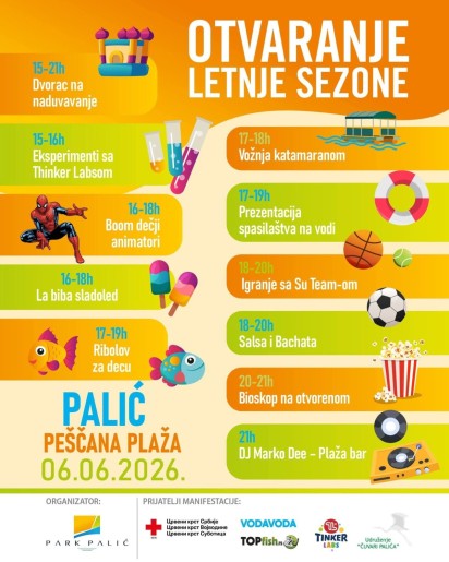 Otvaranje Letnje sezone na Paliću