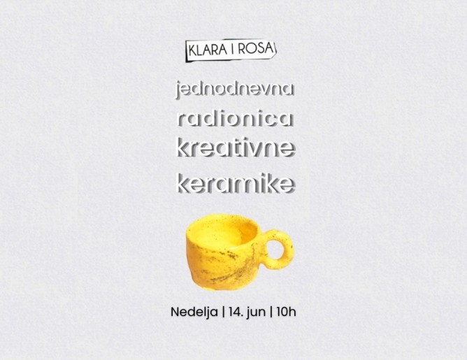 Jednodnevna radionica kreativne keramike