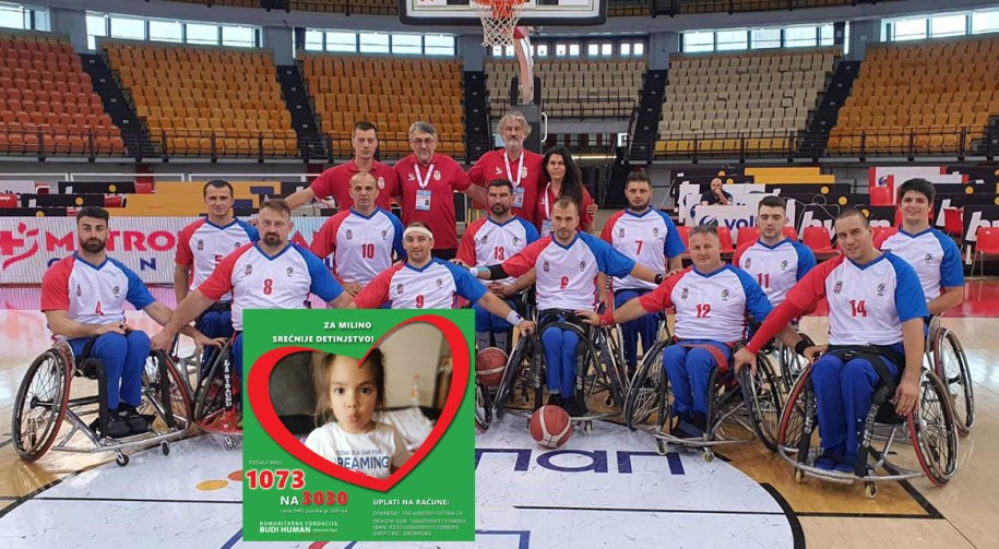 Humanitarni košarkaški meč "Bacamo trojku za Milu"