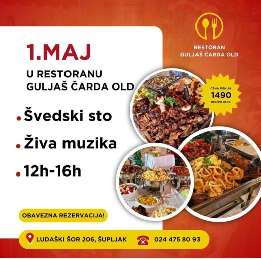 Prvi maj u Guljaš čardi