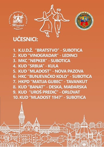 PRVI DEČIJI FOLKLORNI FESTIVAL “MLADOST ZA SUBOTICU”
