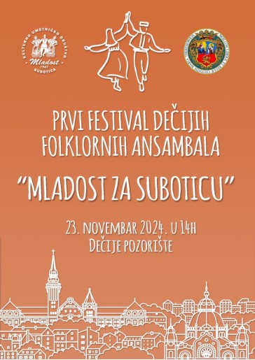 PRVI DEČIJI FOLKLORNI FESTIVAL “MLADOST ZA SUBOTICU”