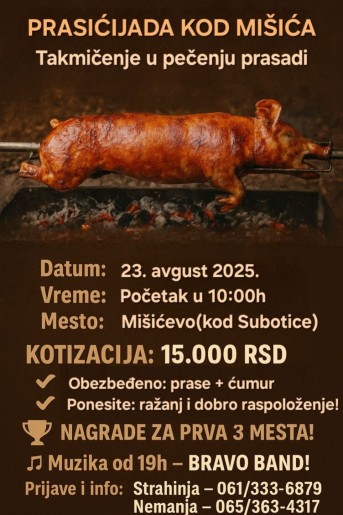 Prasićijada kod Mišića u Mišićevu