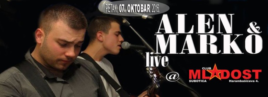 Akustična svirka: Alen i Marko
