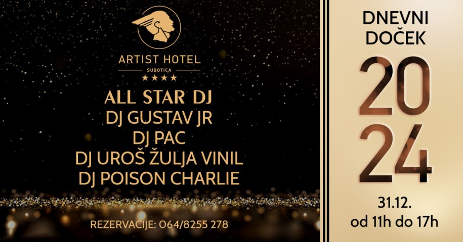 Dnevni doček 2024. u Artist hotelu