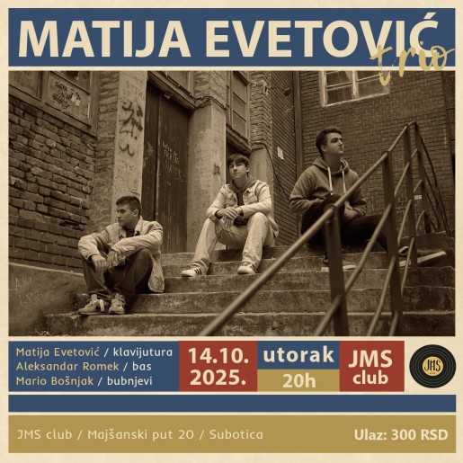 Matija Evetović - Trio Live