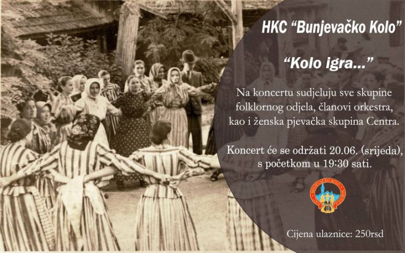Završni koncert HKC "Bunjevačko kolo"
