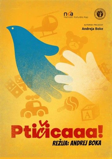 Prva repriza dečje predstave „Ptičicaaa!“ u Dečjem pozorištu