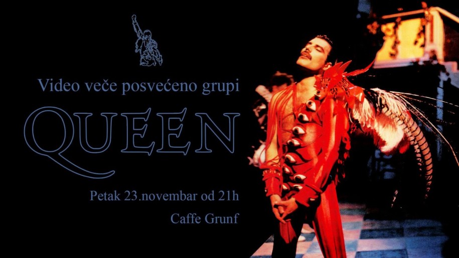 Video veče posvećeno grupi Queen