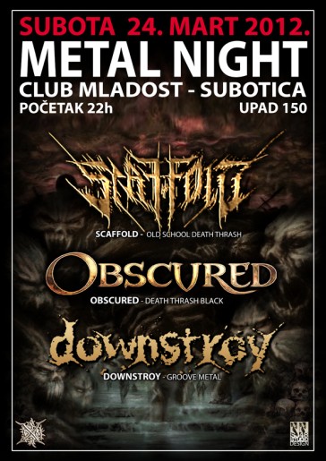 Spreading the plague tour - Metal Night