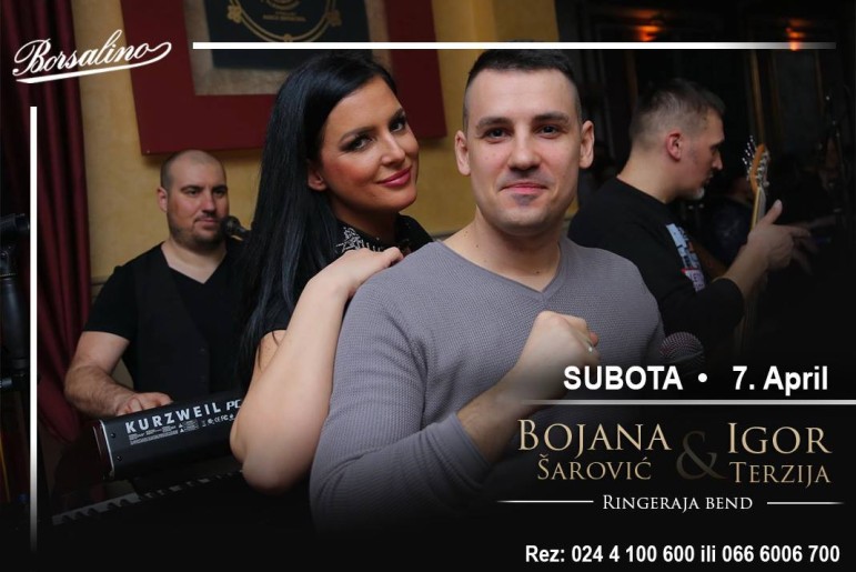 Bojana Šarović, Igor Terzija i Ringeraja bend