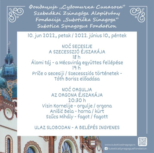 Noć orgulja u Sinagogi