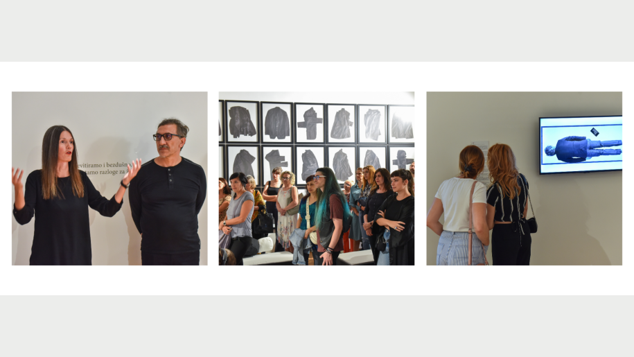 Goran Despotovski: Tragovi egzistencije - Vođenje kroz izložbu / Artist talk