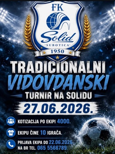 Vidovdanski  fudbalski turnir