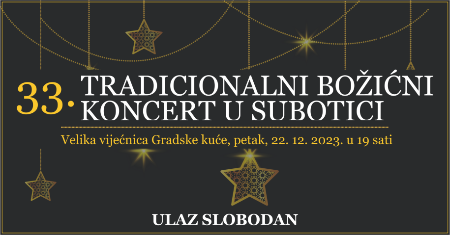 33. tradicionalni božićni koncert
