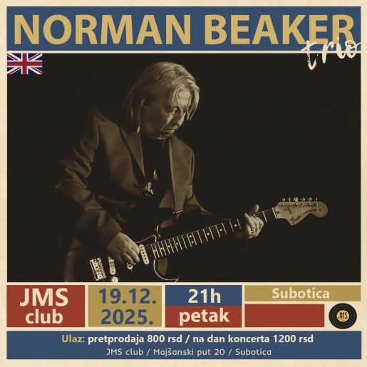 Norman Beaker (Blues Hall of Fame, Mančester, UK)