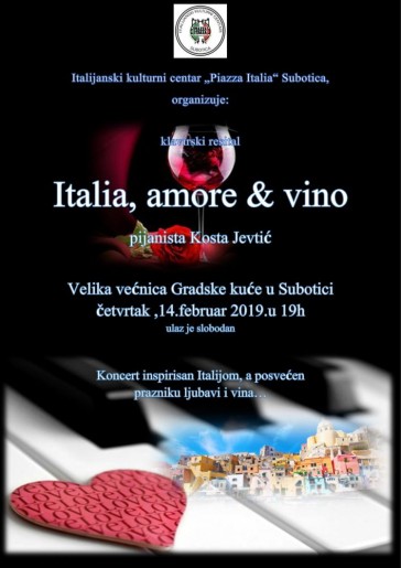 Koncert: Italia, amore & vino