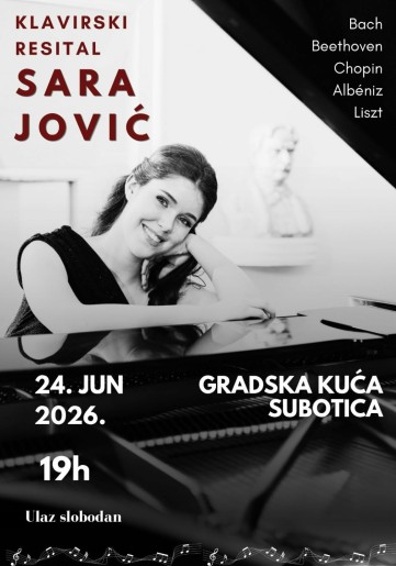 Klavirski koncert Sare Jović