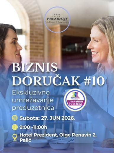 Biznis doručak OsnaŽenih #10 – Subotica