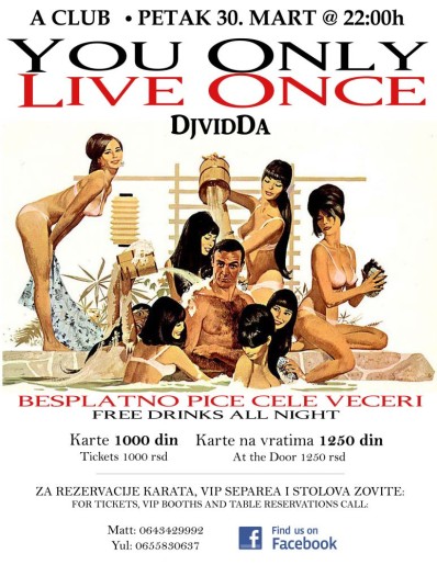 You Only Live Once
