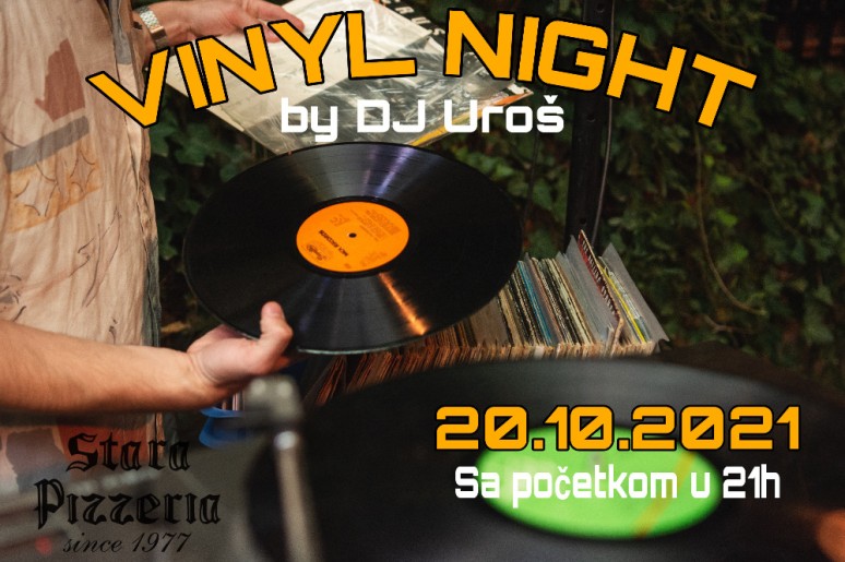 Vinyl night: DJ Uroš