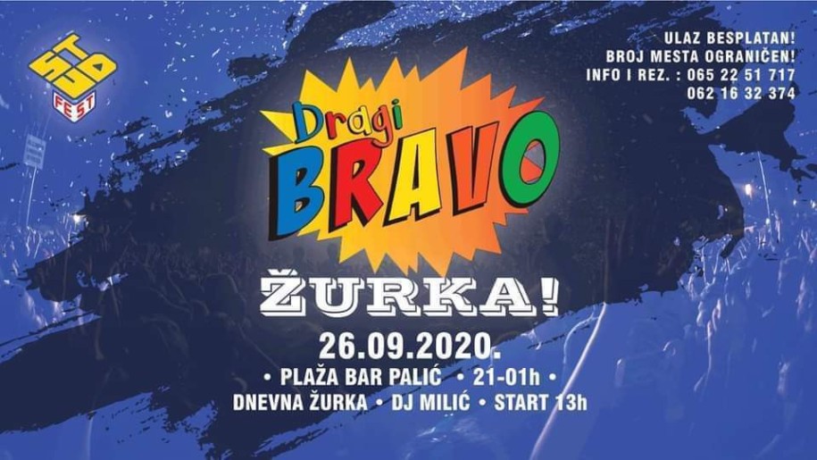 Stud Fest žurka - Dragi Bravo
