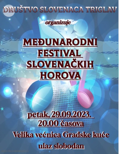 MEĐUNARODNI FESTIVAL SLOVENAČKIH HOROVA