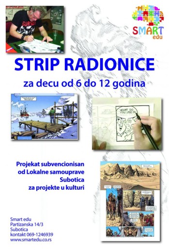 Strip radionice u Smart edu
