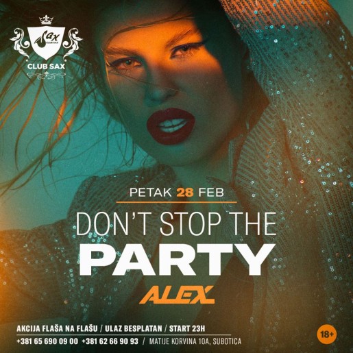 Don't stop the party