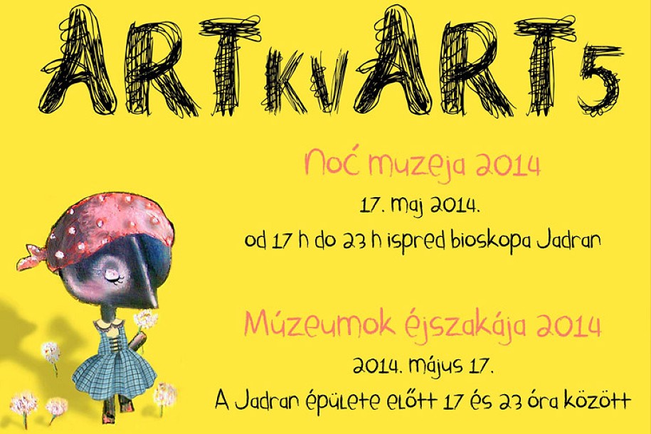 Poziv za učešće na prodajnoj izložbi "Art kvART 5"