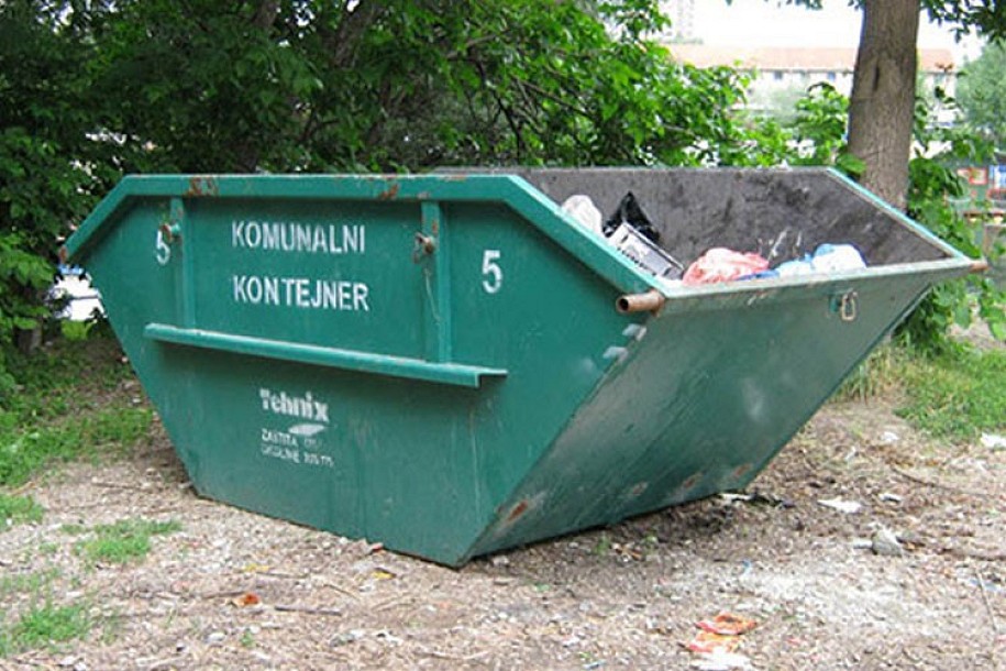 Kontejneri za kabasti otpad u četiri mesne zajednice