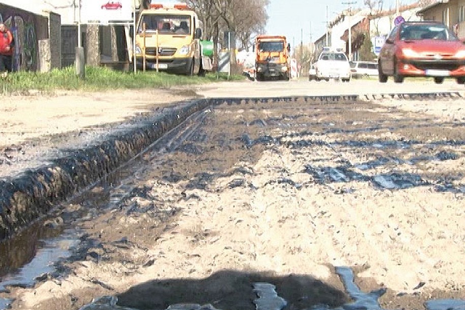 Radovi na Karađorđevom putu