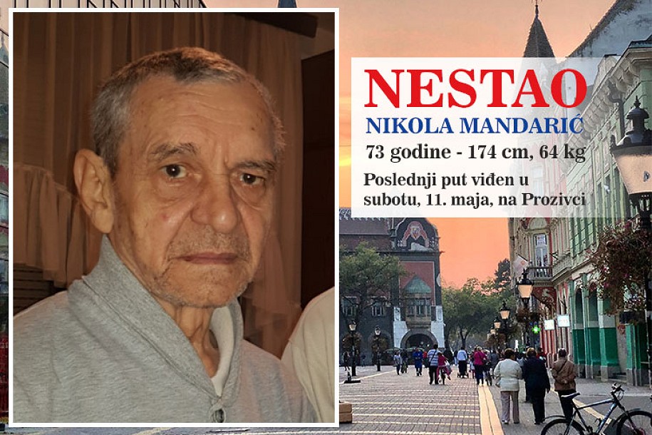 Nestao Nikola Mandarić (73)