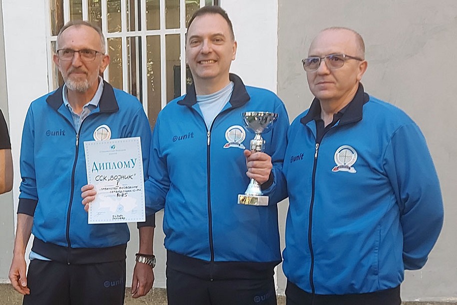 Streljaštvo: Seniorska ekipa "Vojnika" osvojila zlato na Prvenstvu Vojvodine