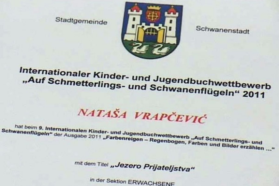 Priznanje vaspitačici Nataši Vrapčević