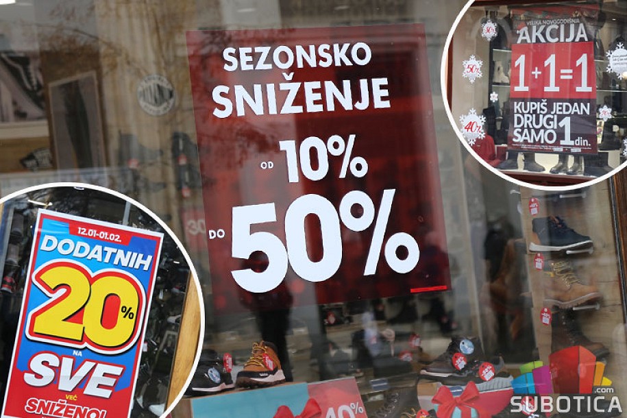 I sniženu robu malo ko kupuje