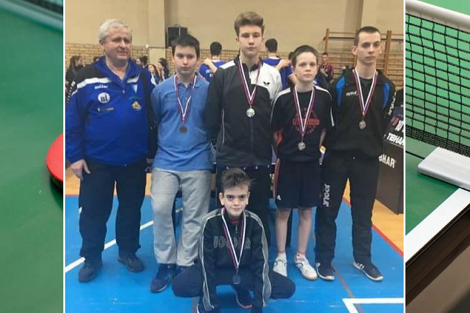 Stonoteniseri Spartaka juniorski vicešampioni Srbije