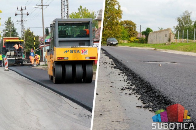 Asfaltiranje dela ulice Majšanski put