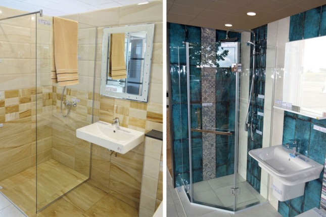 Paravani i tuš kabine modernog dizajna