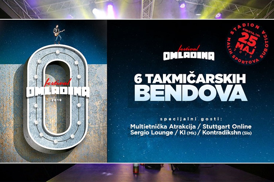 Festival "Omladina" 25. maja na Stadionu malih sportova