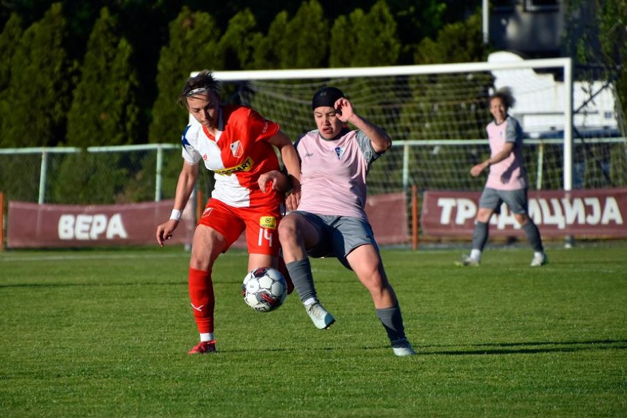 Fudbal: „Golubice“ slavile protiv Vojvodine (0:3)