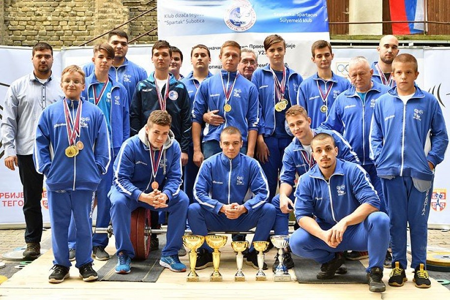 Dizanje tegova: Uspeh Spartaka na Državnom i Pokrajinskom prvenstvu
