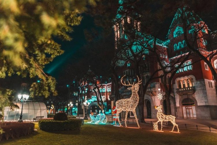 Subotica zablistala novogodišnjim sjajem