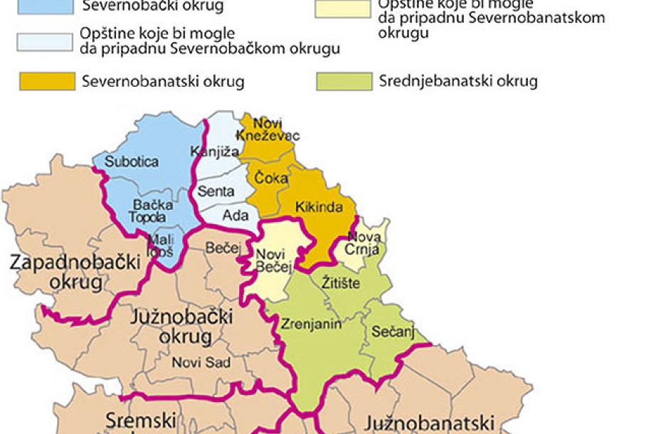 Mađarske stranke prekrajaju mape
