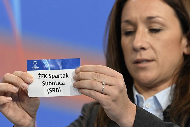 Fudbal (Ž): Spartak dobio protivnike za Ligu šampiona, Danska domaćin