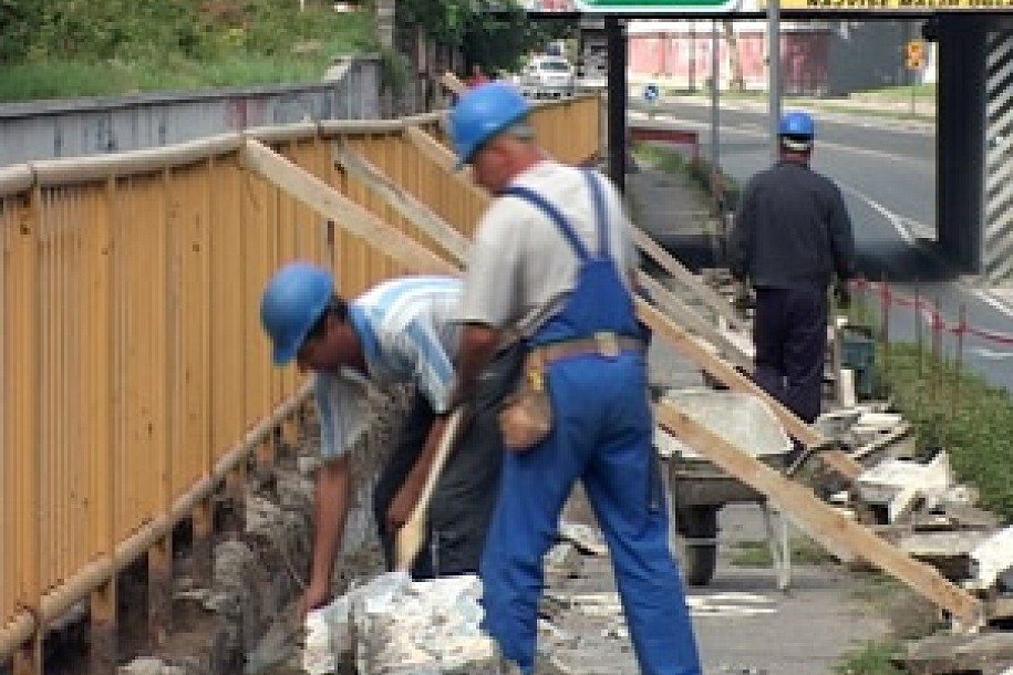 U toku je sanacija ispod nadvožnjaka